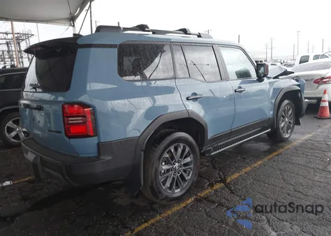 2025 Toyota Land Cruiser из США, поврежденный, VIN JTEABFAJ9SK041853